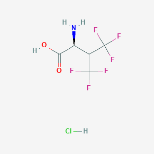 4,4,4,4',4',4'-Hexafluorovaline hydrochloride