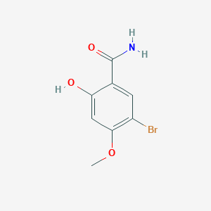 5-Bromo-2-hydroxy-4-methoxybenzamide