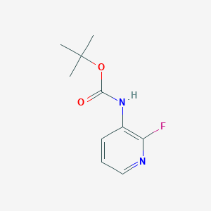 molecular formula C10H13FN2O2 B12842617 Tert-butyl (2-fluoropyridin-3-yl)carbamate 