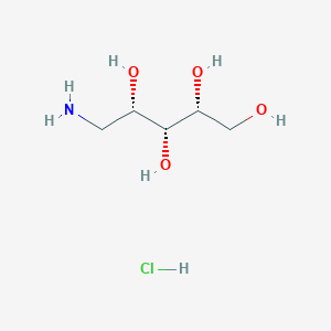 (2R,3R,4S)-5-Aminopentane-1,2,3,4-tetraol hydrochloride