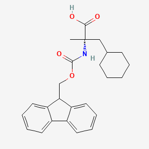 Fmoc-a-methyl-(S)-3-cyclohexylalanine