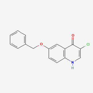 6-(Benzyloxy)-3-chloroquinolin-4(1H)-one