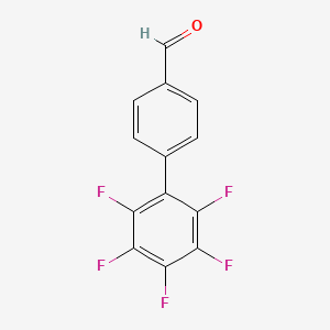 2',3',4',5',6'-Pentafluoro[1,1'-biphenyl]-4-carbaldehyde