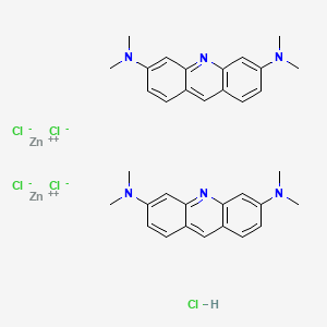 N3,N3,N6,N6-Tetramethylacridine-3,6-diamine hydrochloride-zinc chloride