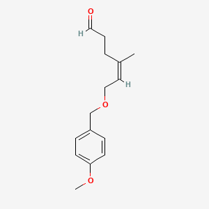 (Z)-6-((4-methoxybenzyl)oxy)-4-methylhex-4-enal