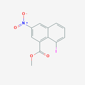 Methyl 8-iodo-3-nitro-1-naphthoate