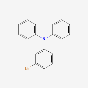 molecular formula C18H14BrN B1284278 3-溴-N,N-二苯胺 CAS No. 78600-33-6