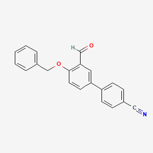 4'-(Benzyloxy)-3'-formyl[1,1'-biphenyl]-4-carbonitrile