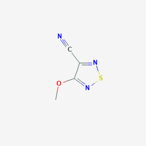 3-Cyano-4-methoxy-1,2,5-thiadiazole