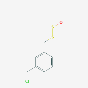 1-(3-(Chloromethyl)benzyl)-2-methoxydisulfane