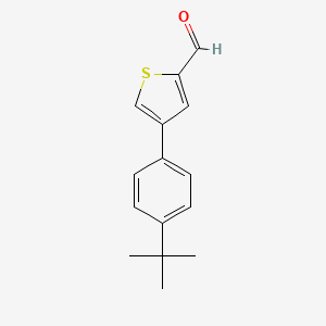 4-(4-Tert-butylphenyl)-2-thiophenecarbaldehyde