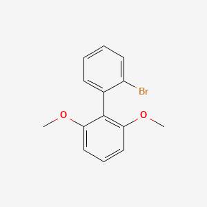molecular formula C14H13BrO2 B1284287 2'-溴-2,6-二甲氧基-1,1'-联苯 CAS No. 755017-61-9