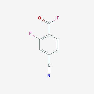 4-cyano-2-fluoro-benzoyl Fluoride