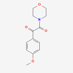 1-(4-Methoxyphenyl)-2-morpholinoethane-1,2-dione