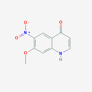 7-Methoxy-6-nitroquinolin-4-ol