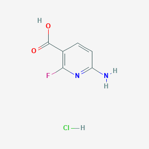 6-Amino-2-fluoronicotinic acid hydrochloride