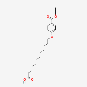 12-(4-(tert-Butoxycarbonyl)phenoxy)dodecanoic acid