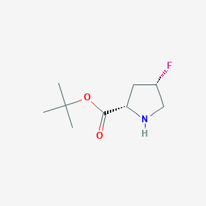 tert-Butyl (2S,4S)-4-fluoropyrrolidine-2-carboxylate