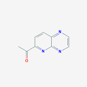 1-(Pyrido[2,3-b]pyrazin-6-yl)ethan-1-one