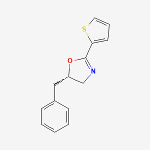 (S)-5-Benzyl-2-(thiophen-2-yl)-4,5-dihydrooxazole