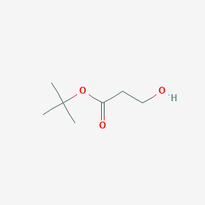 molecular formula C7H14O3 B1284309 Tert-butyl 3-hydroxypropanoate CAS No. 59854-11-4