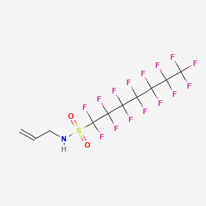 1-Heptanesulfonamide, 1,1,2,2,3,3,4,4,5,5,6,6,7,7,7-pentadecafluoro-N-2-propenyl-