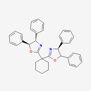 rel-(4S,4'S,5S,5'RS)-2,2'-(Cyclohexane-1,1-diyl)bis(4,5-diphenyl-4,5-dihydrooxazole)