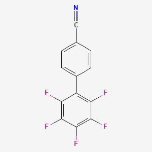 2',3',4',5',6'-Pentafluoro[1,1'-biphenyl]-4-carbonitrile