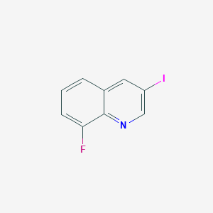 B1284323 8-Fluoro-3-iodoquinoline CAS No. 866782-59-4
