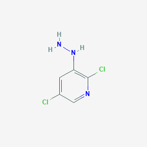 2,5-Dichloro-3-hydrazinylpyridine