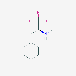 (S)-N-Methyl-3-cyclohexyl-1,1,1-trifluoropropan-2-amine