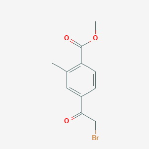 Methyl 4-(bromoacetyl)-2-methylbenzoate