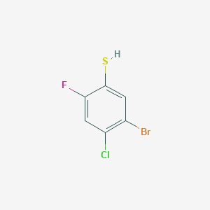 5-Bromo-4-chloro-2-fluorobenzenethiol