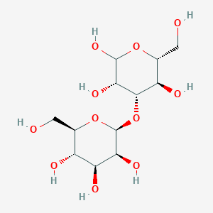 molecular formula C12H22O11 B12843498 3-O-(b-D-Mannopyranosyl)-D-mannopyranose 