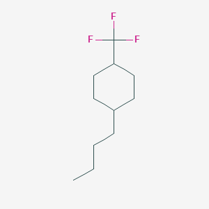 molecular formula C11H19F3 B12843501 1-Butyl-4-trifluoromethyl-cyclohexane CAS No. 1349717-21-0