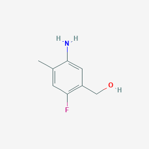 (5-Amino-2-fluoro-4-methylphenyl)methanol