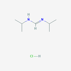 molecular formula C7H17ClN2 B12843511 N,N'-Diisopropylformimidamide hydrochloride CAS No. 91773-89-6