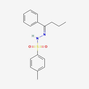 molecular formula C17H20N2O2S B12843551 N-Butyrophenone P-toluenesulfonylhydrazone 