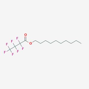 1-Heptafluorobutyryloxydecane