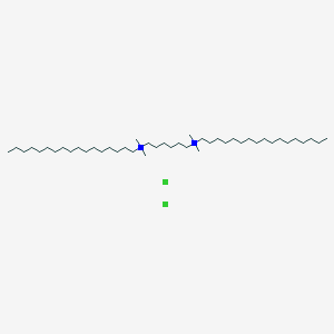 N1,N6-Diheptadecyl-N1,N1,N6,N6-tetramethylhexane-1,6-diaminium chloride