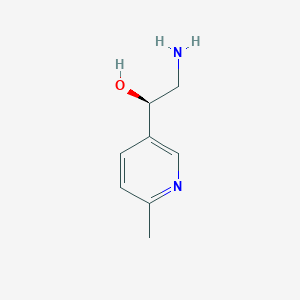 (R)-2-Amino-1-(6-methylpyridin-3-yl)ethanol