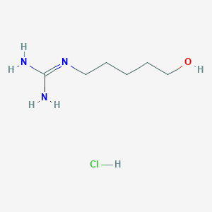 N-(5-Hydroxypentyl)guanidine hydrochloride