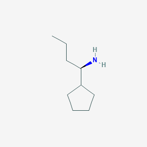 (R)-1-Cyclopentylbutan-1-amine