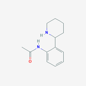 N-(2-(Piperidin-2-yl)phenyl)acetamide