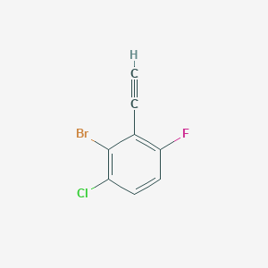 2-Bromo-3-chloro-6-fluorophenylacetylene