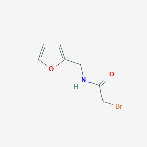 molecular formula C7H8BrNO2 B1284382 2-溴-N-(2-呋喃甲基)乙酰胺 CAS No. 89791-75-3