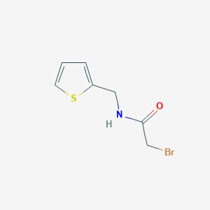 molecular formula C7H8BrNOS B1284383 2-Bromo-N-(2-thienylmethyl)acetamide CAS No. 883526-96-3
