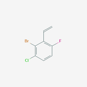 2-Bromo-3-chloro-6-fluorostyrene