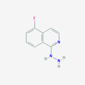 5-Fluoro-1-hydrazinylisoquinoline