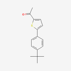 1-[5-(4-Tert-butylphenyl)-2-thienyl]ethanone